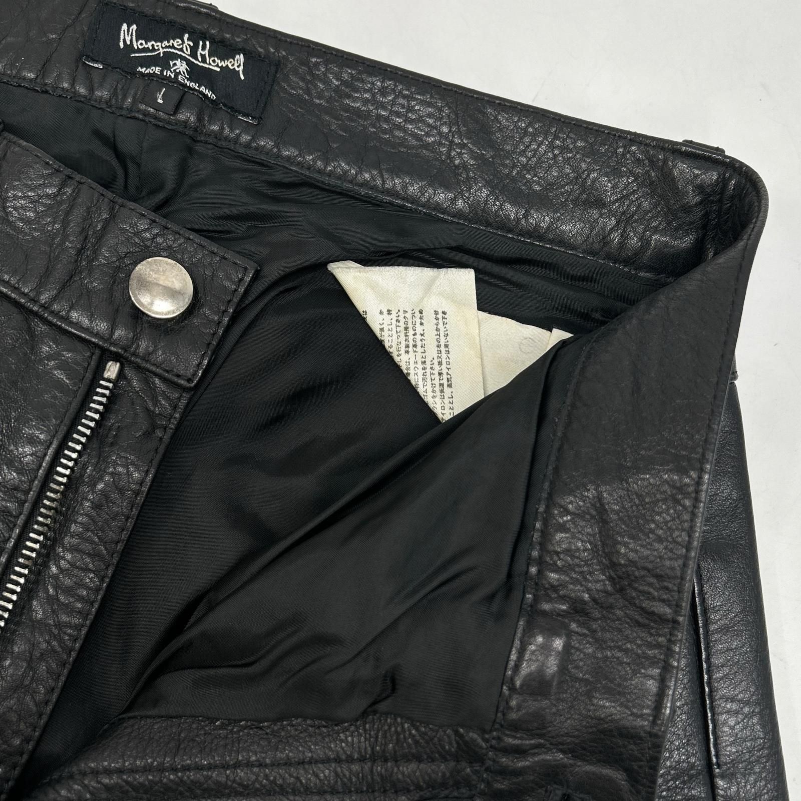 MargaretHowell マーガレットハウエル MH-307160 ブラック レザー