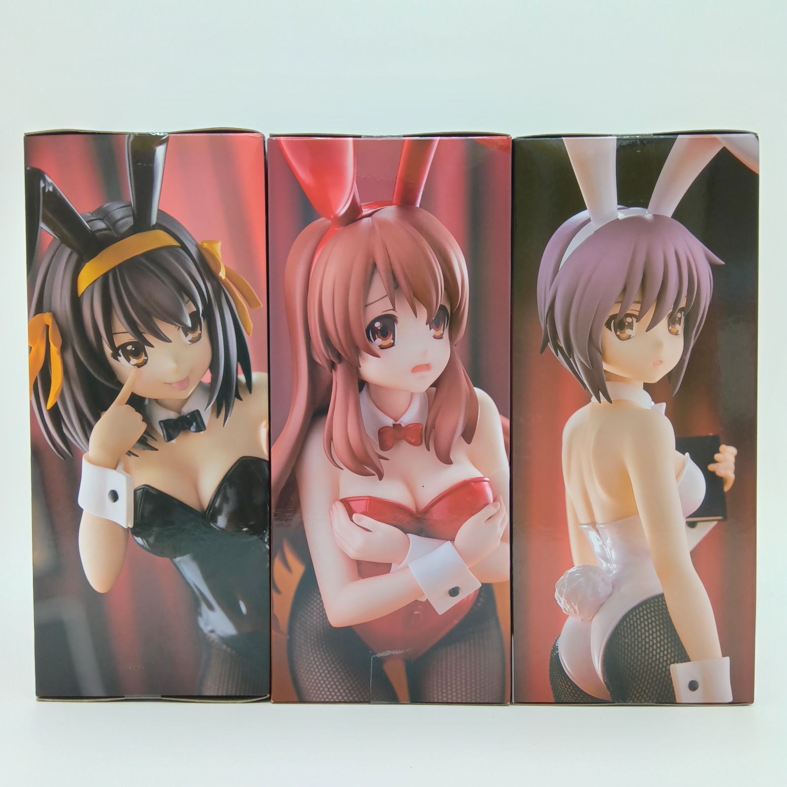 未開封】 涼宮ハルヒの憂鬱 BiCute Bunnies Figure 涼宮ハルヒ 朝比奈