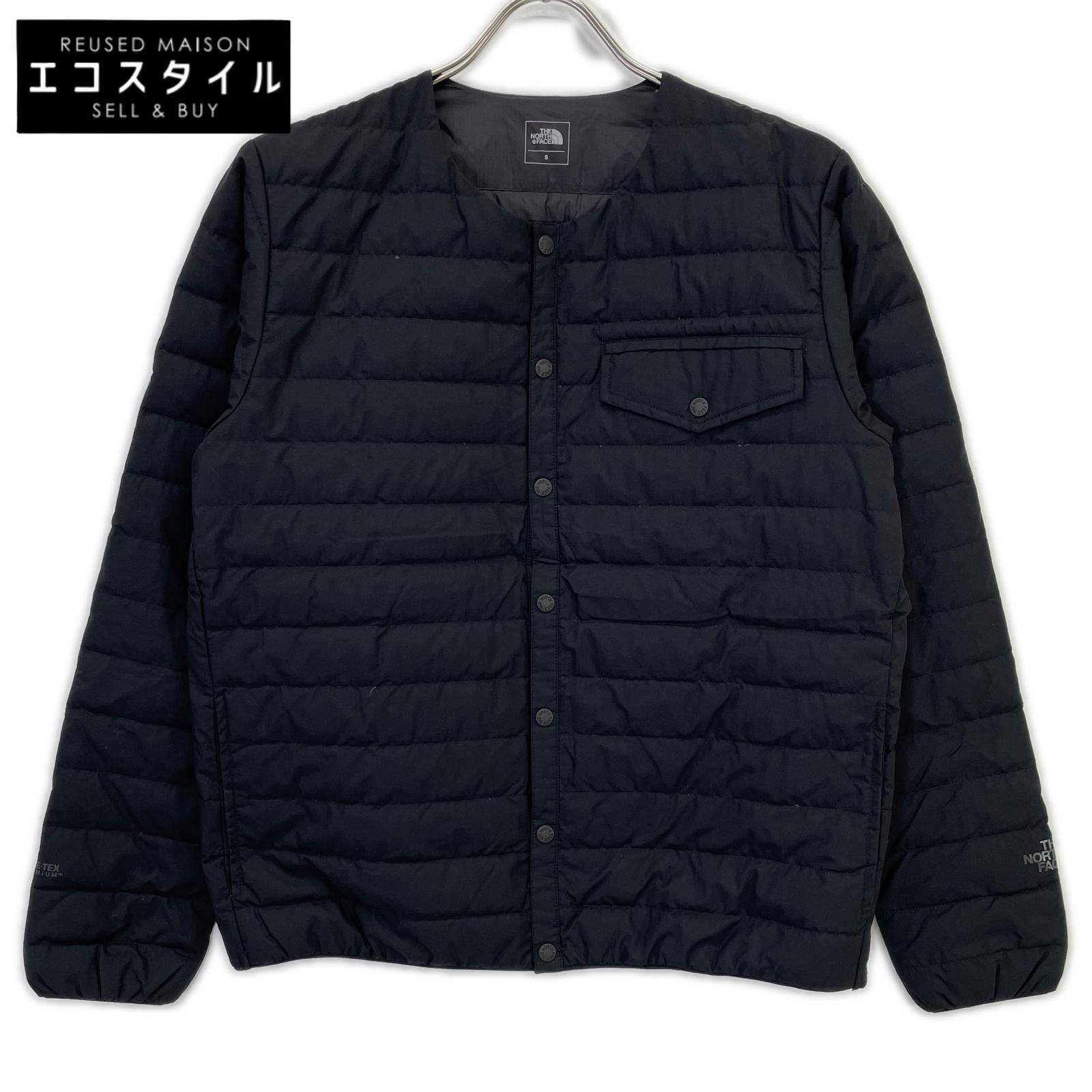 THE NORTH FACE　ノースフェイス　ND91962 ブラック ナイロン ウインドストッパー ゼファー シェル カーディガン　S