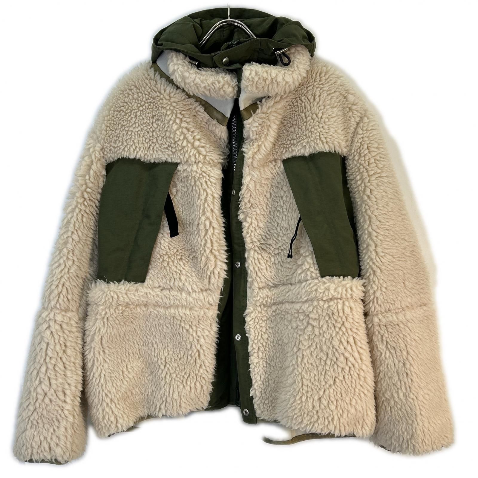 sacai サカイ 【美品/25年製】25-03854M Faux Shearling フェイク