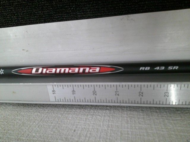 中古 シャフト 三菱ケミカル Diamana RB43（SR） テーラーメイド用