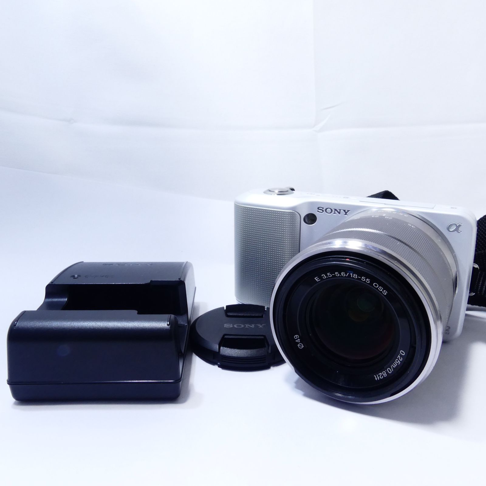 SONY NEX-3 18-55mm 簡易動作確認済み ミラーレス 一眼 デジタルカメラ