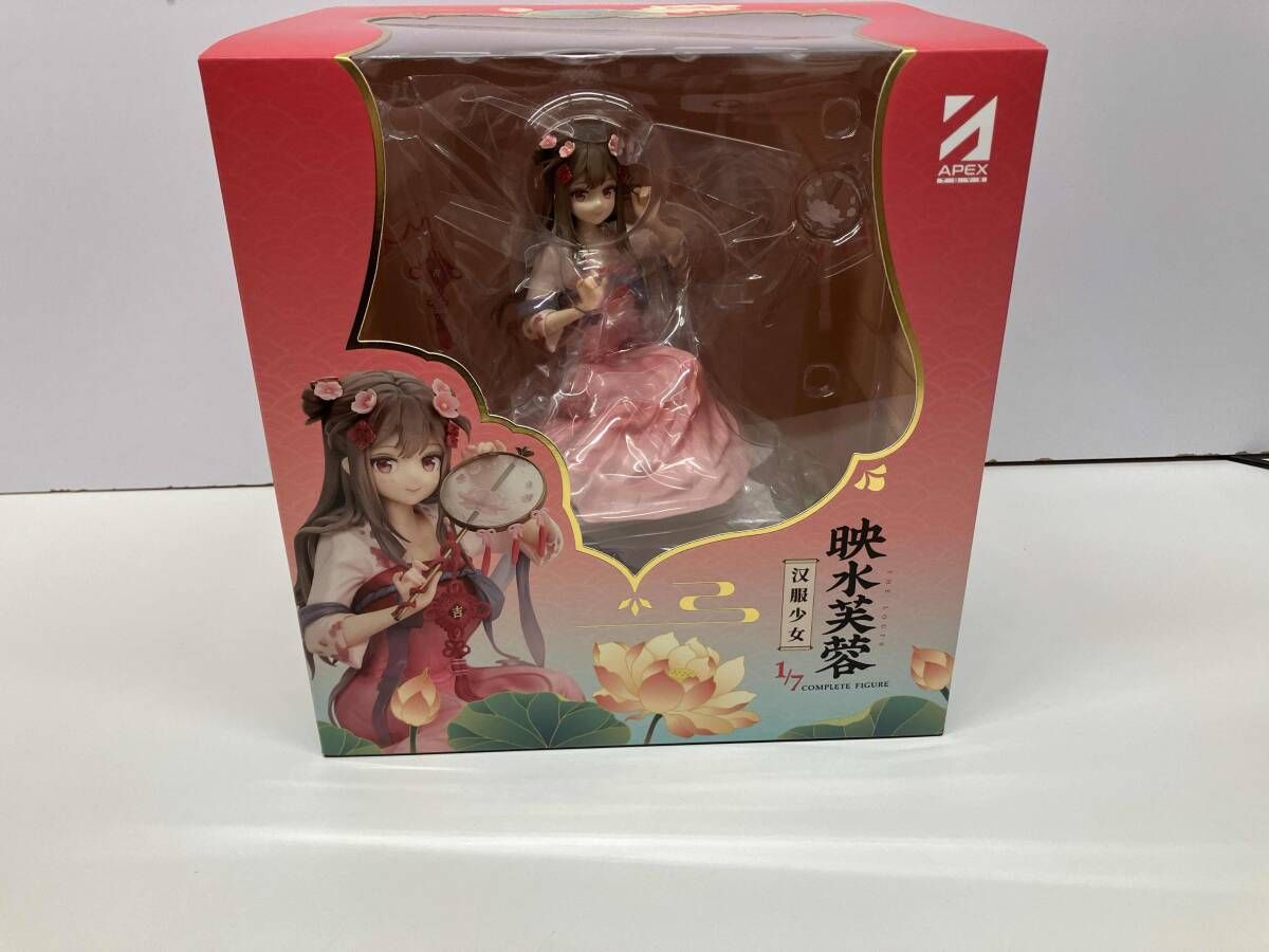 未開封品 現状品 APEX 漢服少女 映水芙蓉(えいすいふよう) 1/7