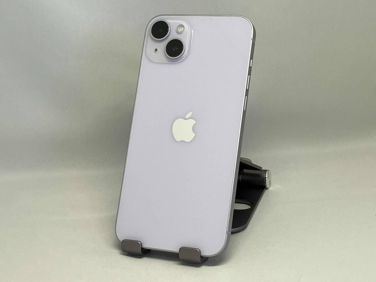 au 【SIMロックなし】MQ4E3J/A iPhone 14 Plus 128GB パープル au