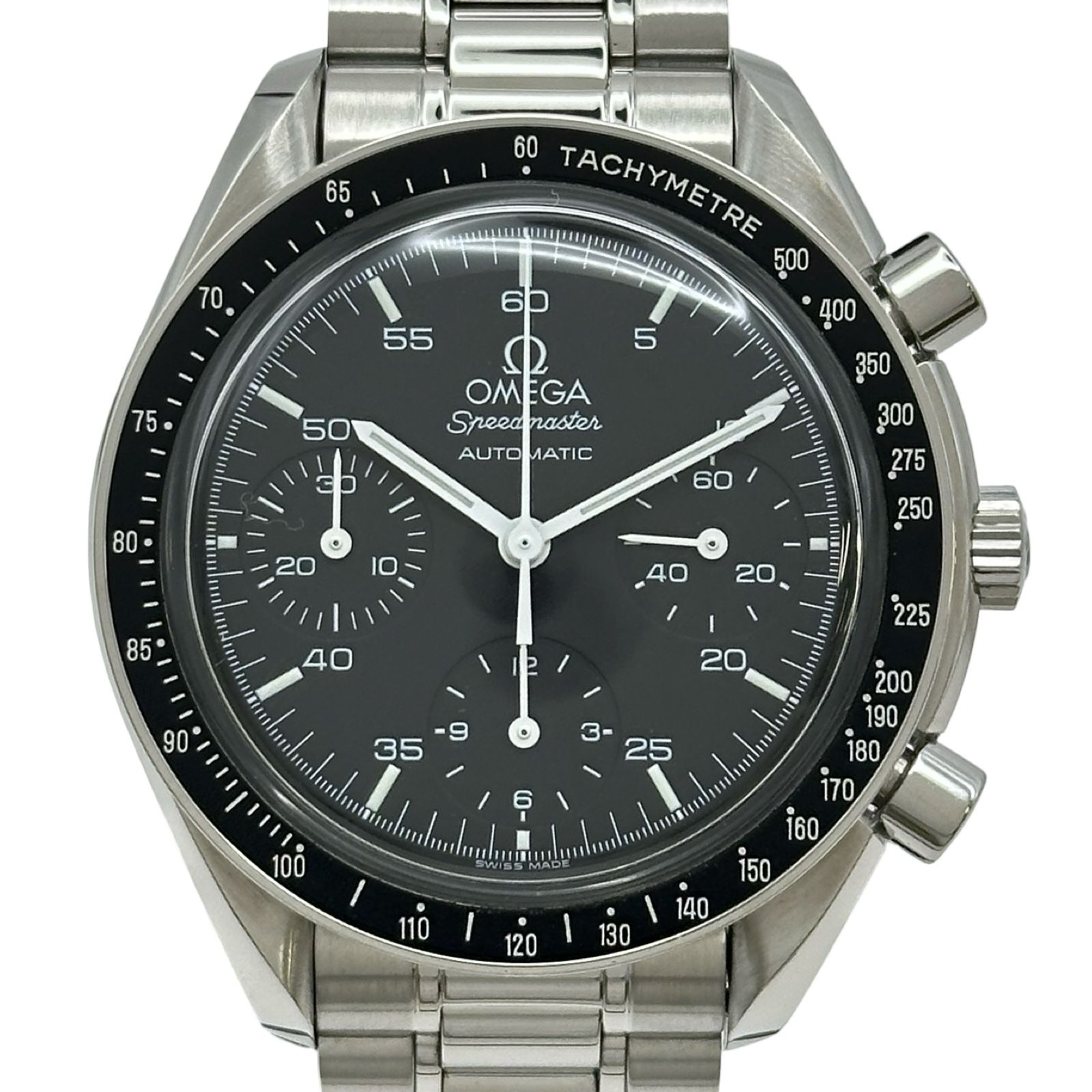 オメガ OMEGA スピードマスターオートマティック 3510.50 ブラック ステンレススチール 自動巻き メンズ 腕時計