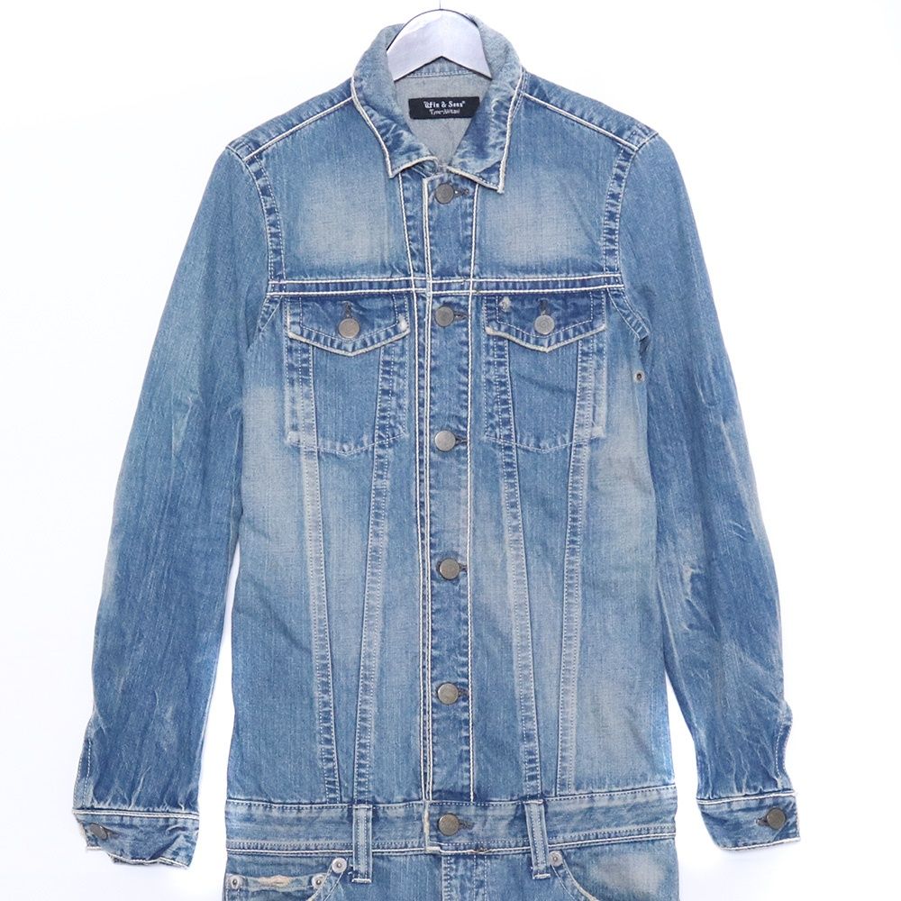 WIN&SONS TYPE AKITANI デニムオールインワン サイズ1 インディゴ TA