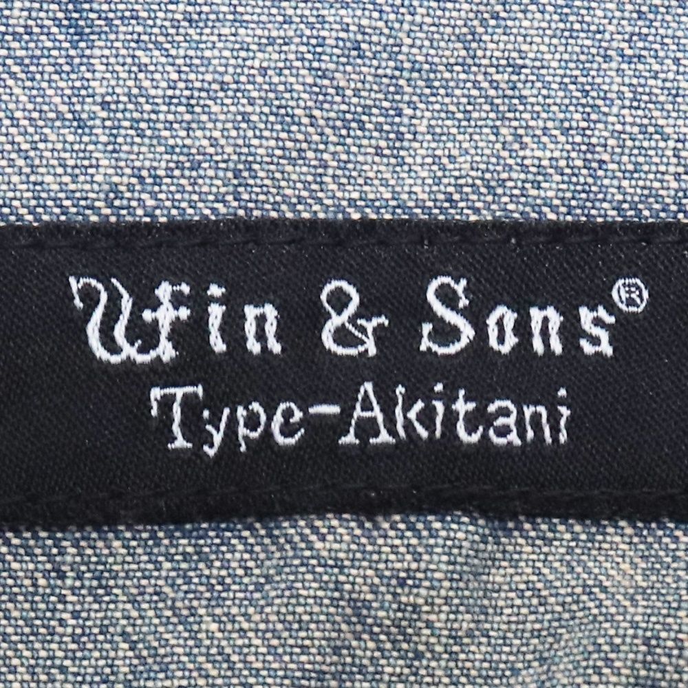 WIN&SONS TYPE AKITANI デニムオールインワン サイズ1 インディゴ TA