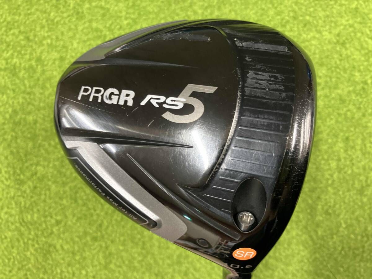 PRGR プロギア RS 5 Diamana フレックスSR ロフト角10.5 ドライバー ヘッドカバー有り