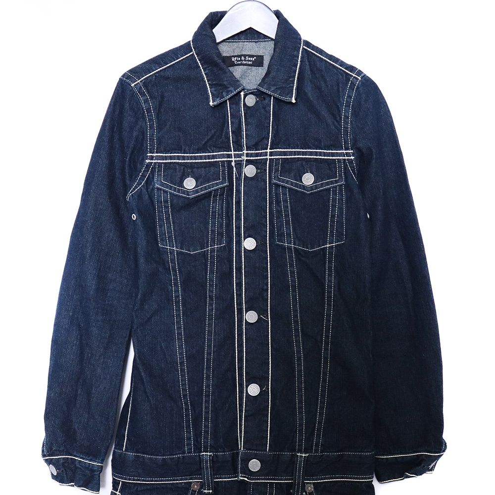 WIN&SONS TYPE AKITANI デニムオールインワン サイズ1 インディゴ TA