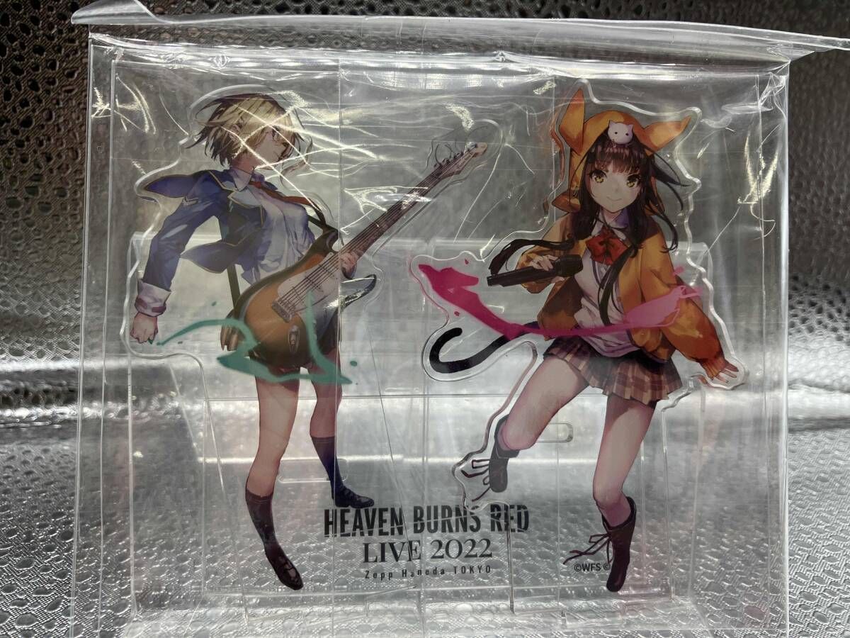 HEAVEN BURNS RED アクスタ・缶バッチセット 茅森月歌・朝倉可憐