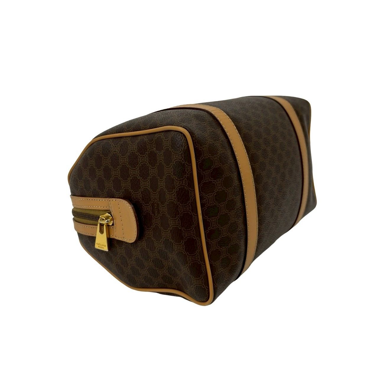極 美品 CELINE セリーヌ ヴィンテージ マカダム ブラゾン トリオンフ