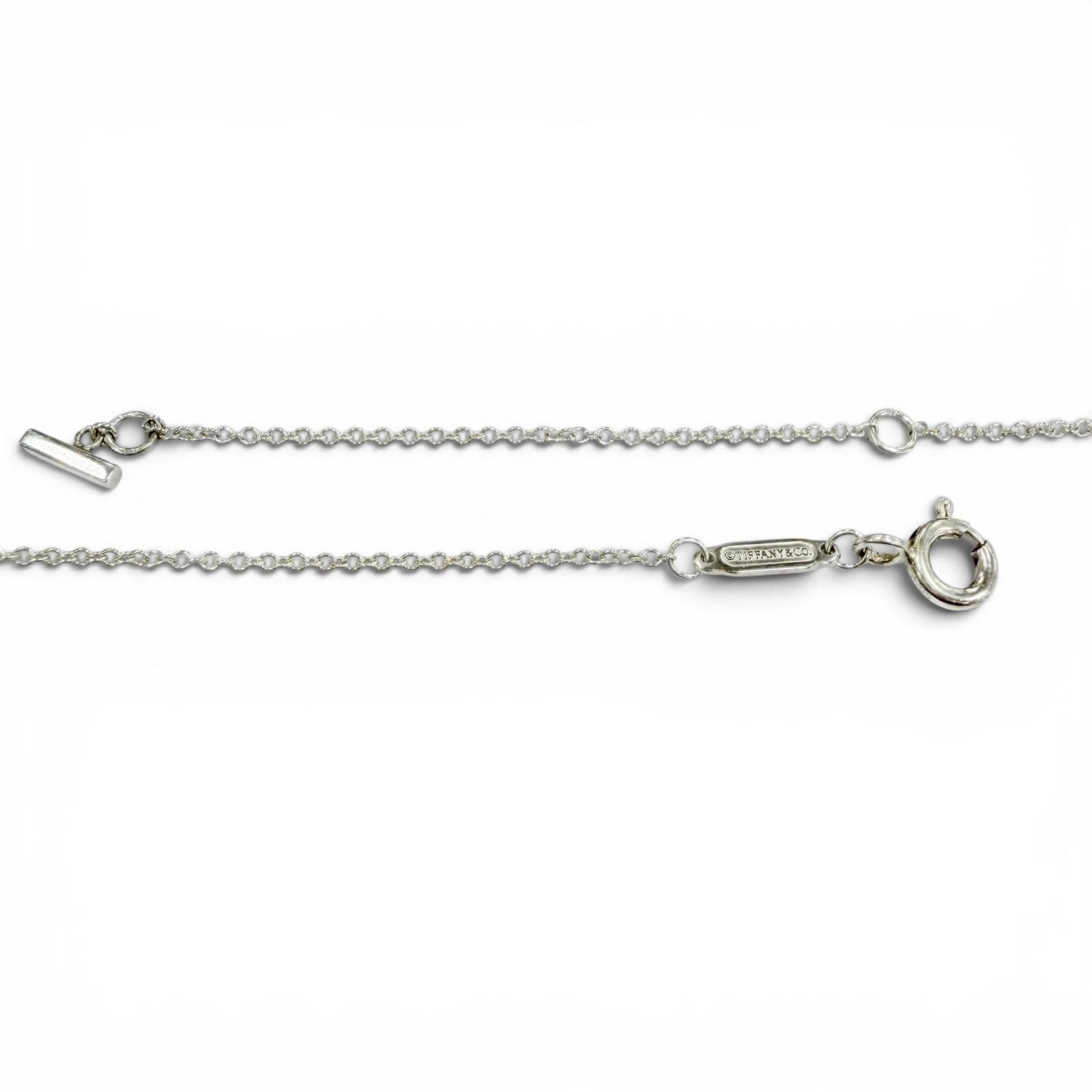 美品◇TIFFANY&Co. ティファニー Tスマイル ペンダント ラージ AG925