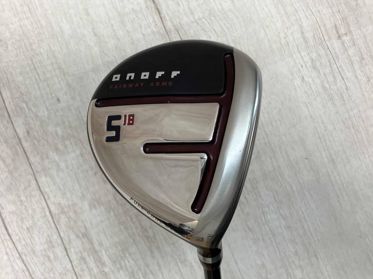 GLOBERIDE ONOFF FAIRWAY ARMS AKA 2020 フェアウェイ グローブライド FLEXS ロフト角18° 男性右利き用 ゴルフクラブ 川崎港町