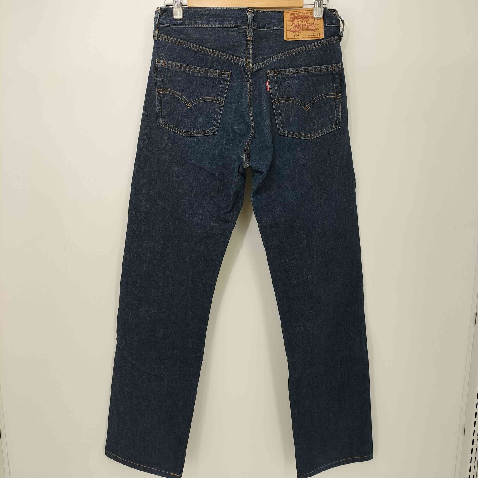 リーバイス Levis 90s 502 日本製 ジッパーフライ デニム 濃紺 メンズ