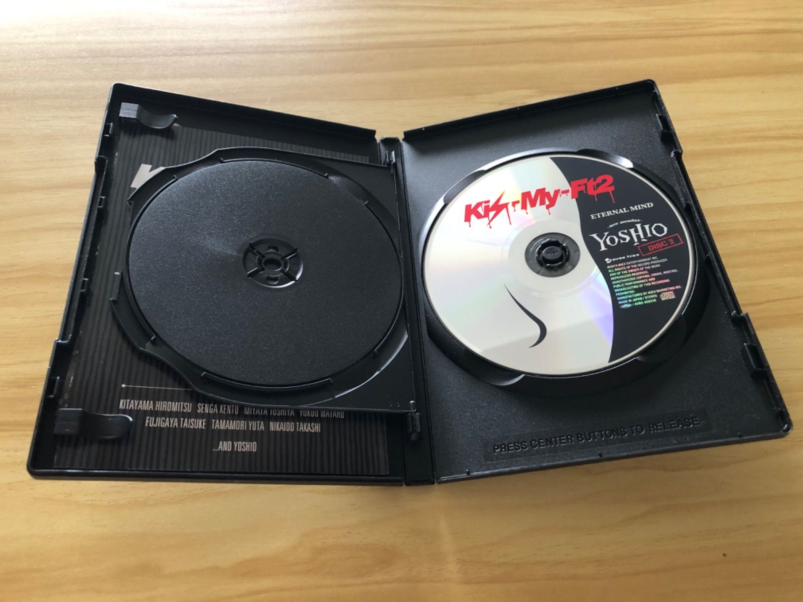 中古] [DVD+CD] Kis-My-Ft2/YOSHIO-new member-〈初回生産限定盤〉〈2