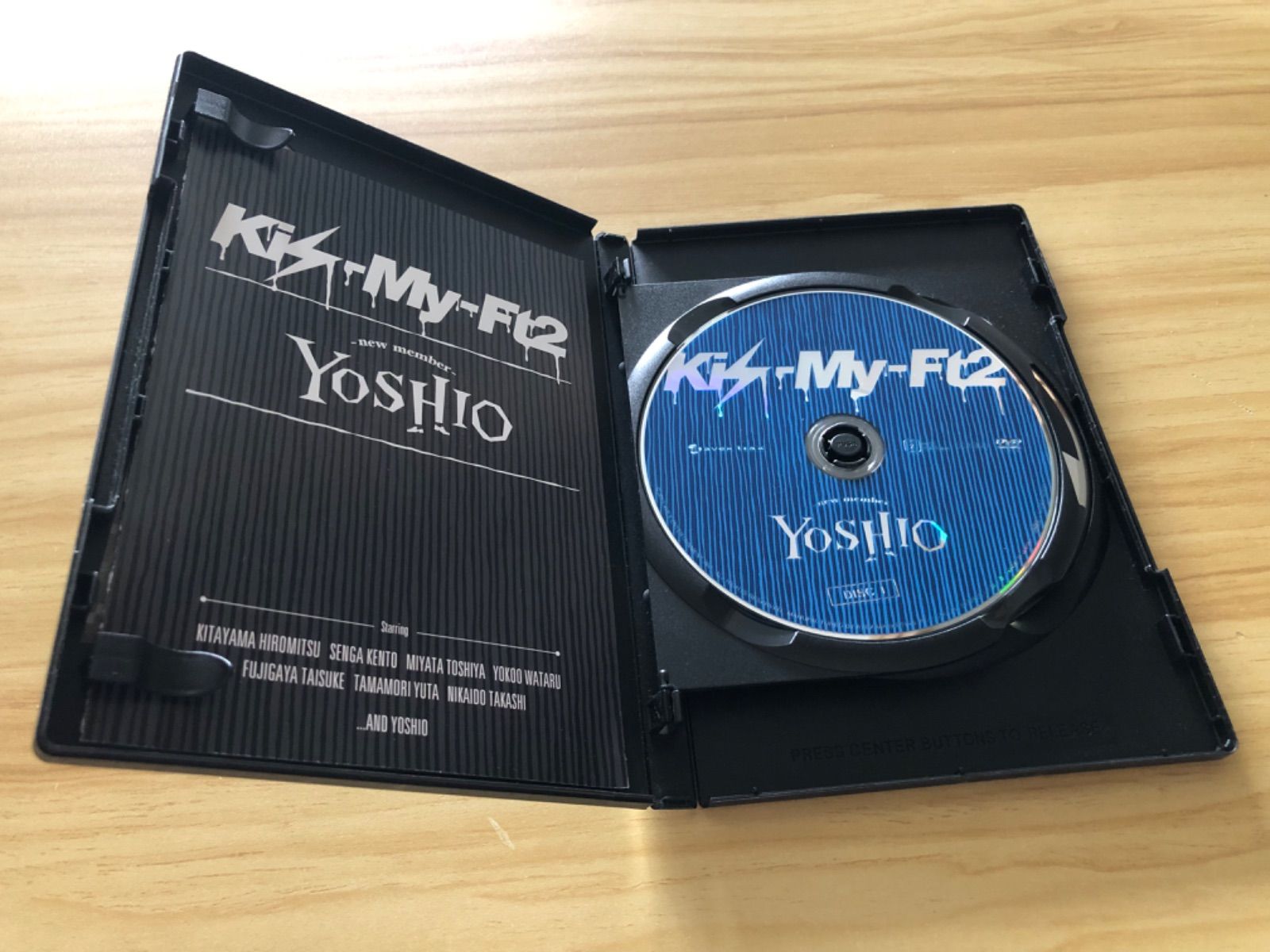 中古] [DVD+CD] Kis-My-Ft2/YOSHIO-new member-〈初回生産限定盤〉〈2