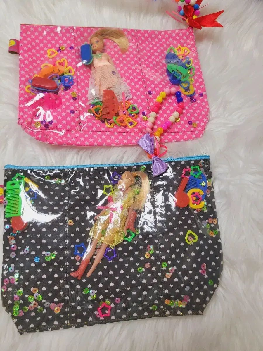 バービー ぬいぐるみ ポーチ 2種 セット y
