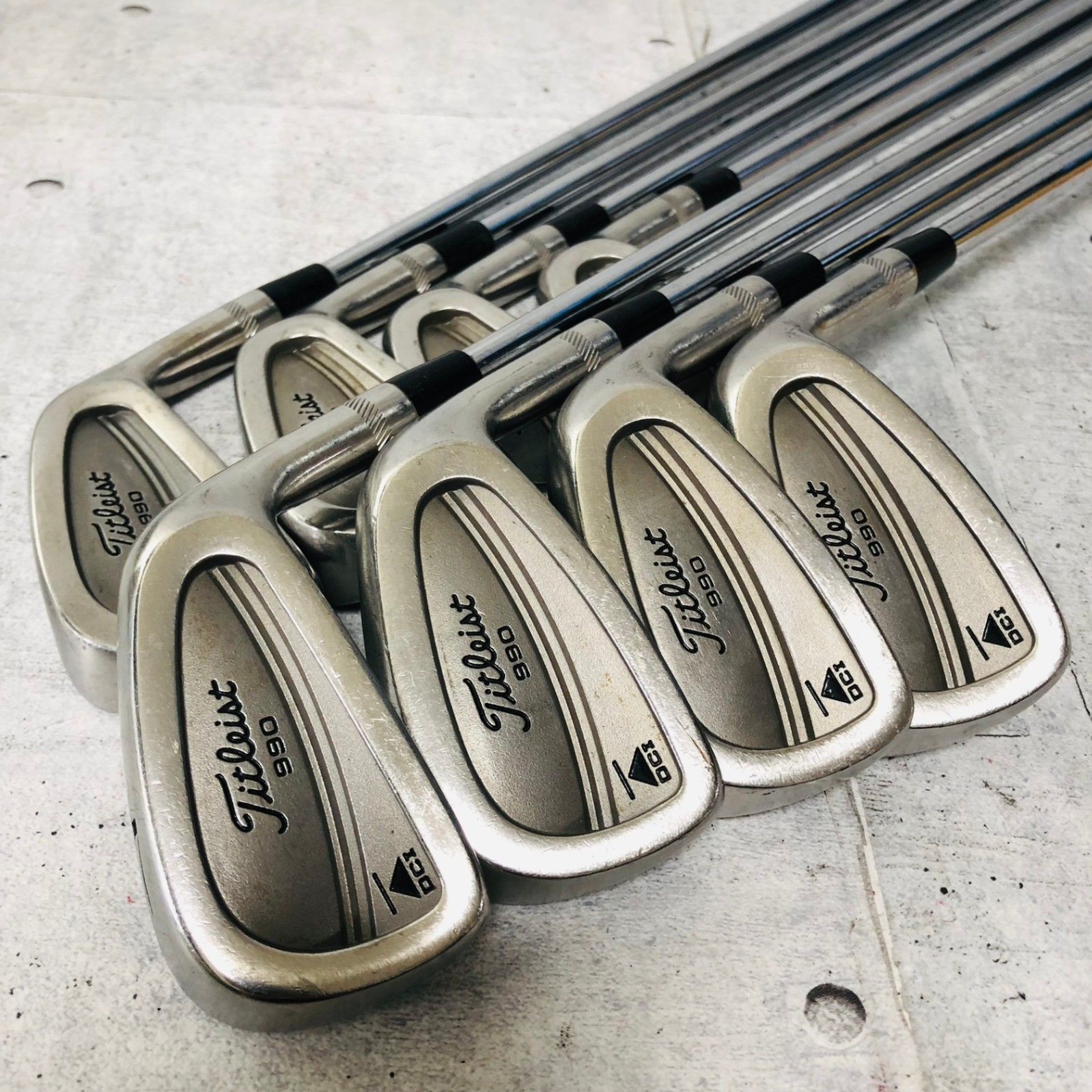 【保証付】Titleist タイトリスト DCI 990 ディーシーアイ 8本アイアン メンズ ゴルフ クラブ セット 初心者 入門 右利き