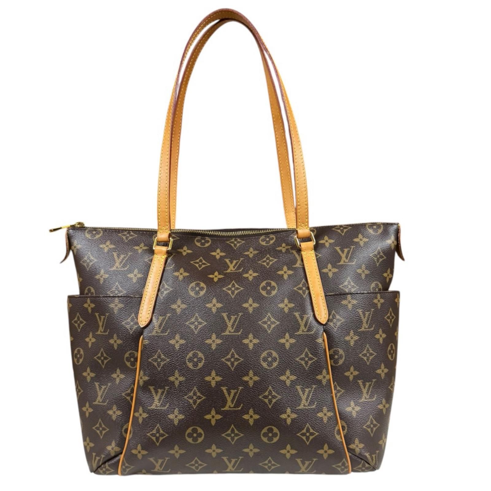 ルイヴィトン トータリーMM モノグラム トートバッグ モノグラムキャンバス M56689 ブラウン レディース LOUIS VUITTON 中古 ルイヴィトン ルイ ヴィトン