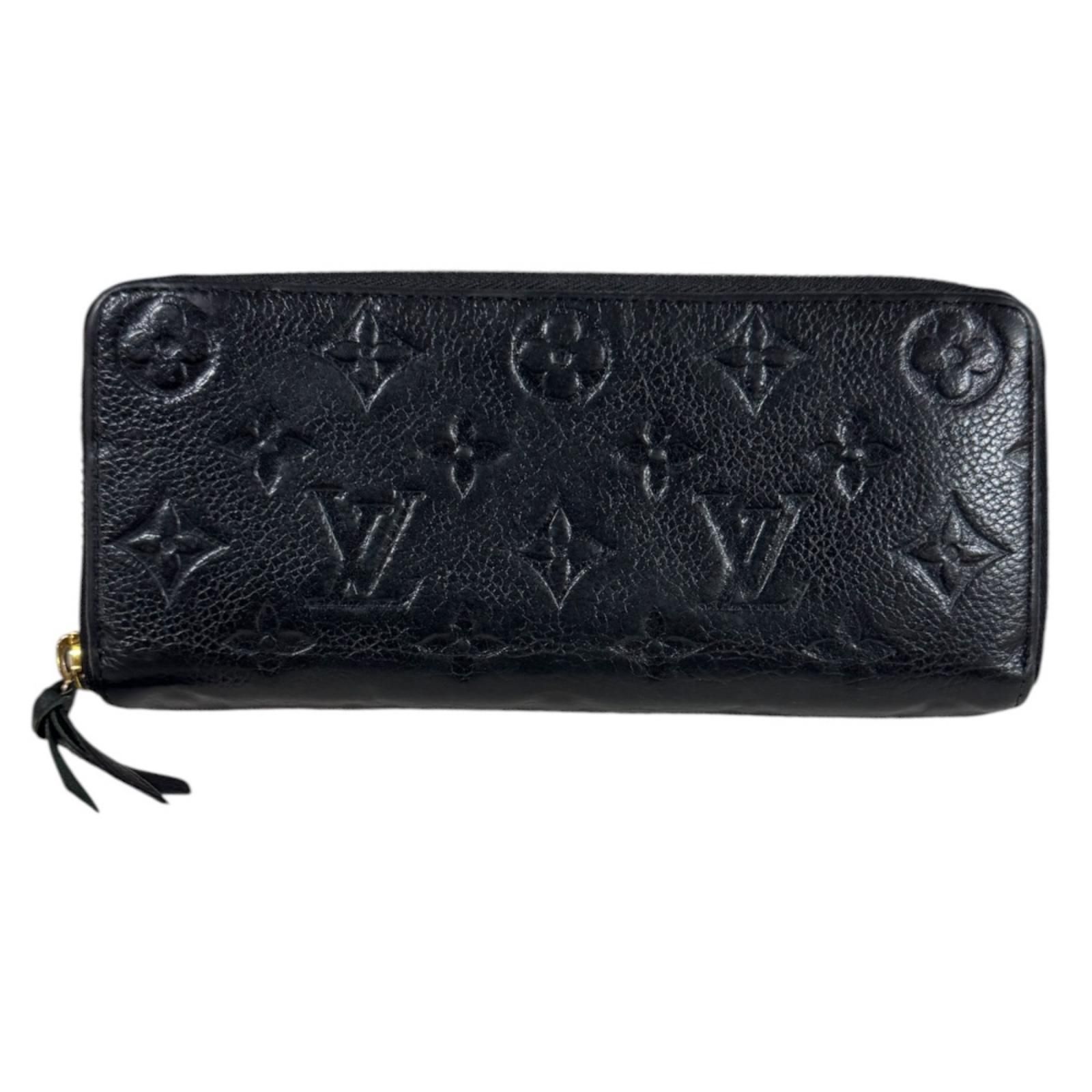 ルイヴィトン ポルトフォイユ･クレマンス モノグラムアンプラント 長財布 モノグラムアンプラント M60171 レディース LOUIS VUITTON 中古 ルイヴィトン ルイ ヴィトン