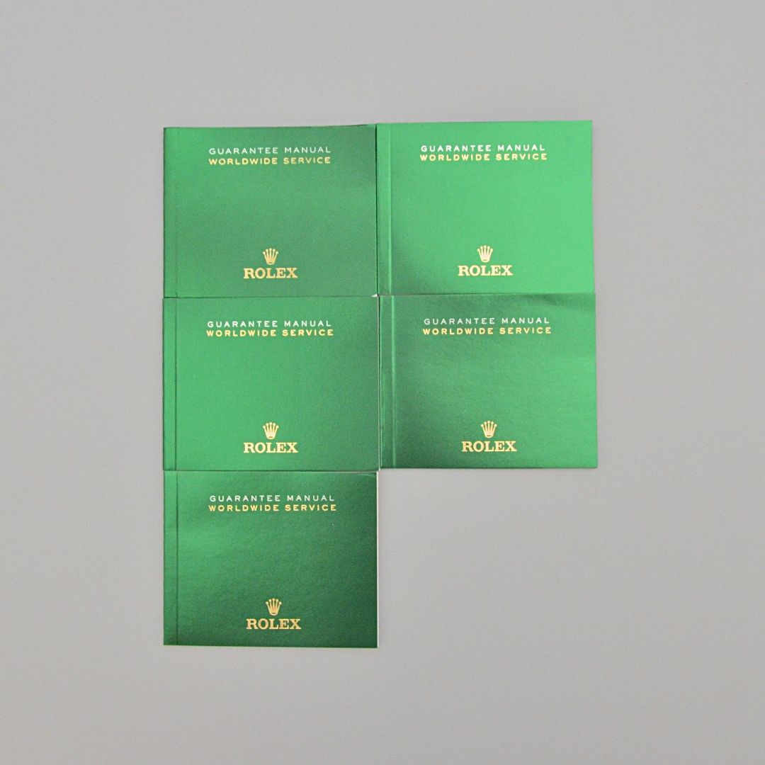 ロレックス カードケース｜5点セット｜ROLEX WARRANTY CARD HOLDER