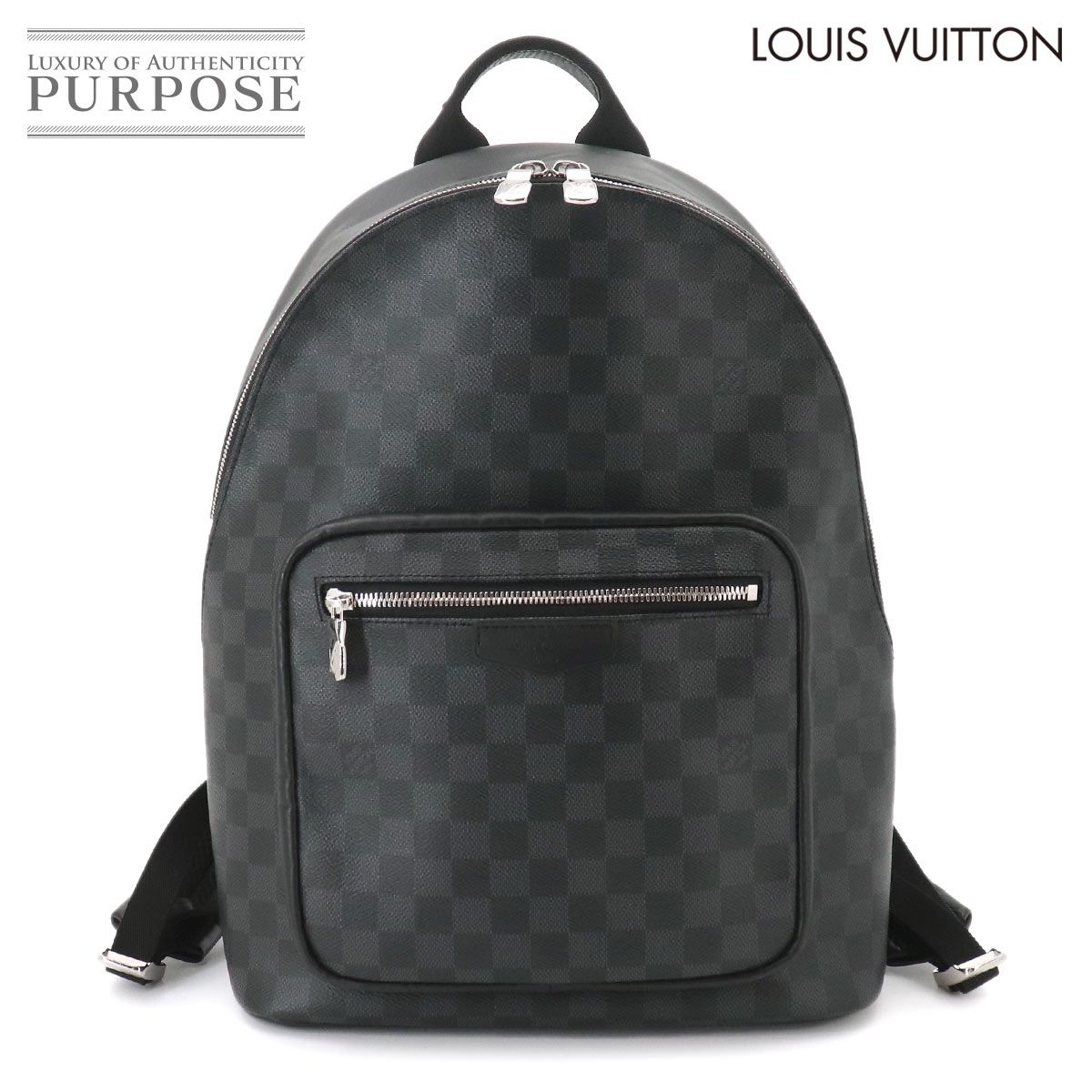 新品同様 ルイ ヴィトン LOUIS VUITTON ダミエ グラフィット ジョッシュ NV バックパック リュックサック ブラック N40365 90330953