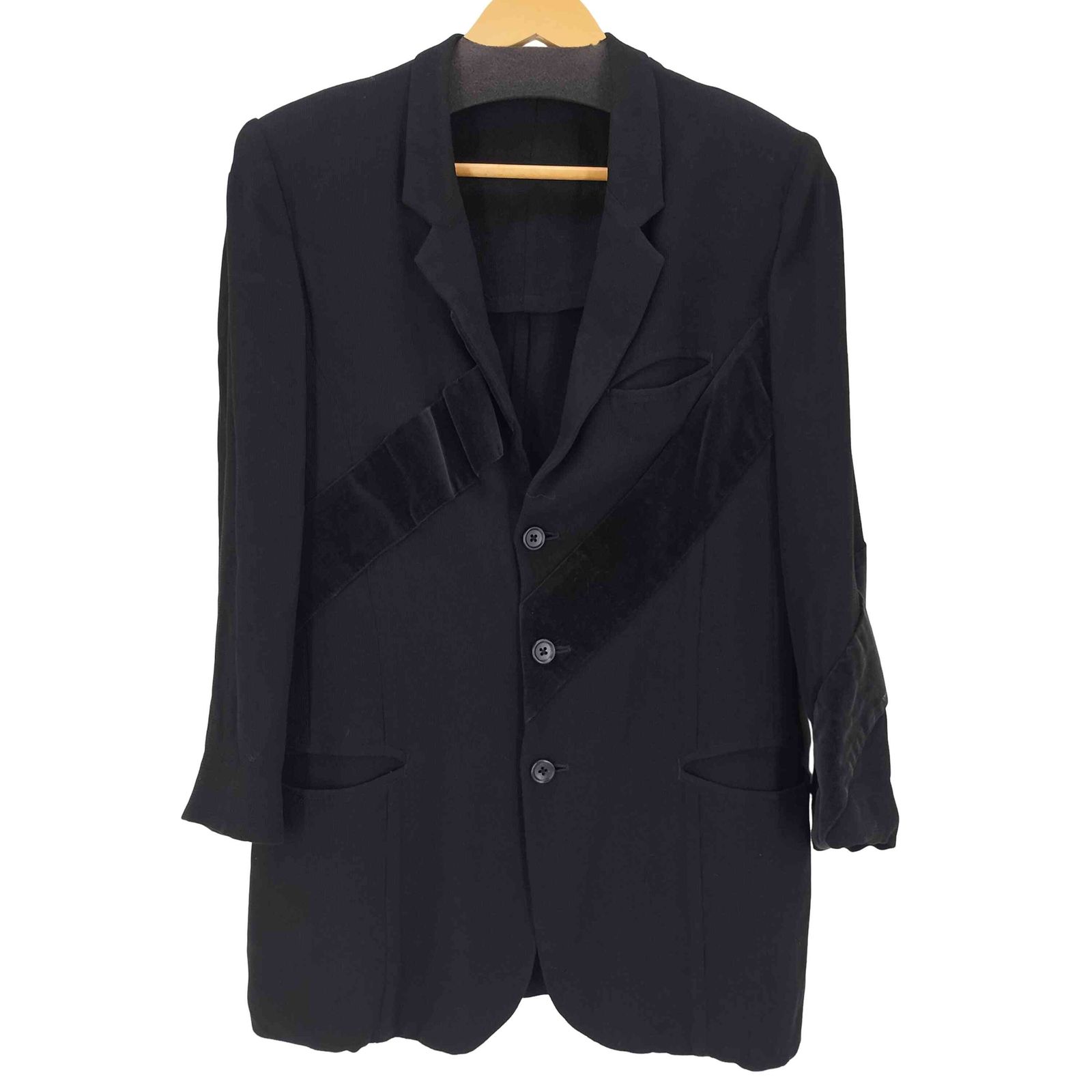 ヨウジヤマモトプールオム Yohji Yamamoto POUR HOMME 90s 97SS ベロア