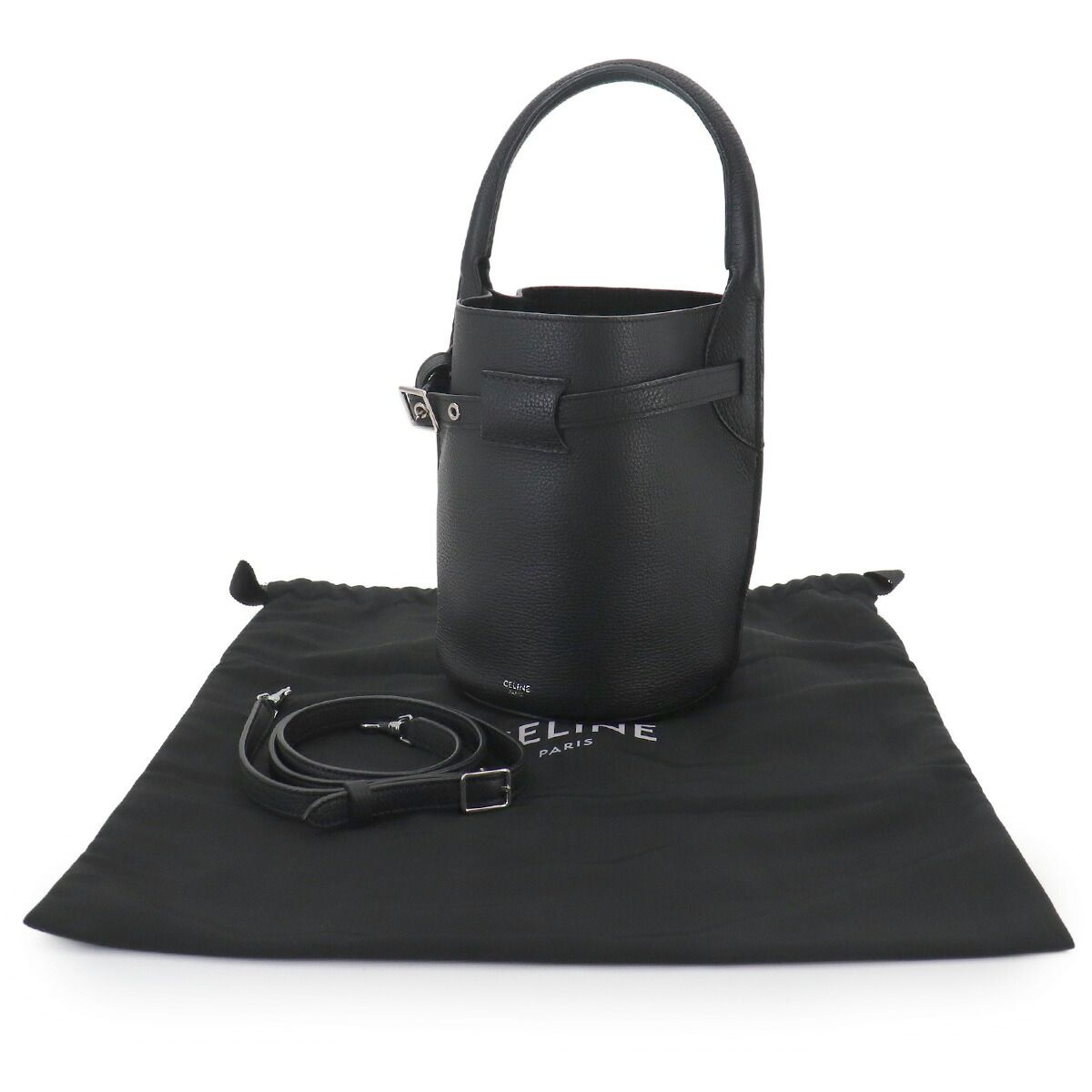 新品同様 セリーヌ CELINE ビッグバッグ バケット ナノ 2way ハンド