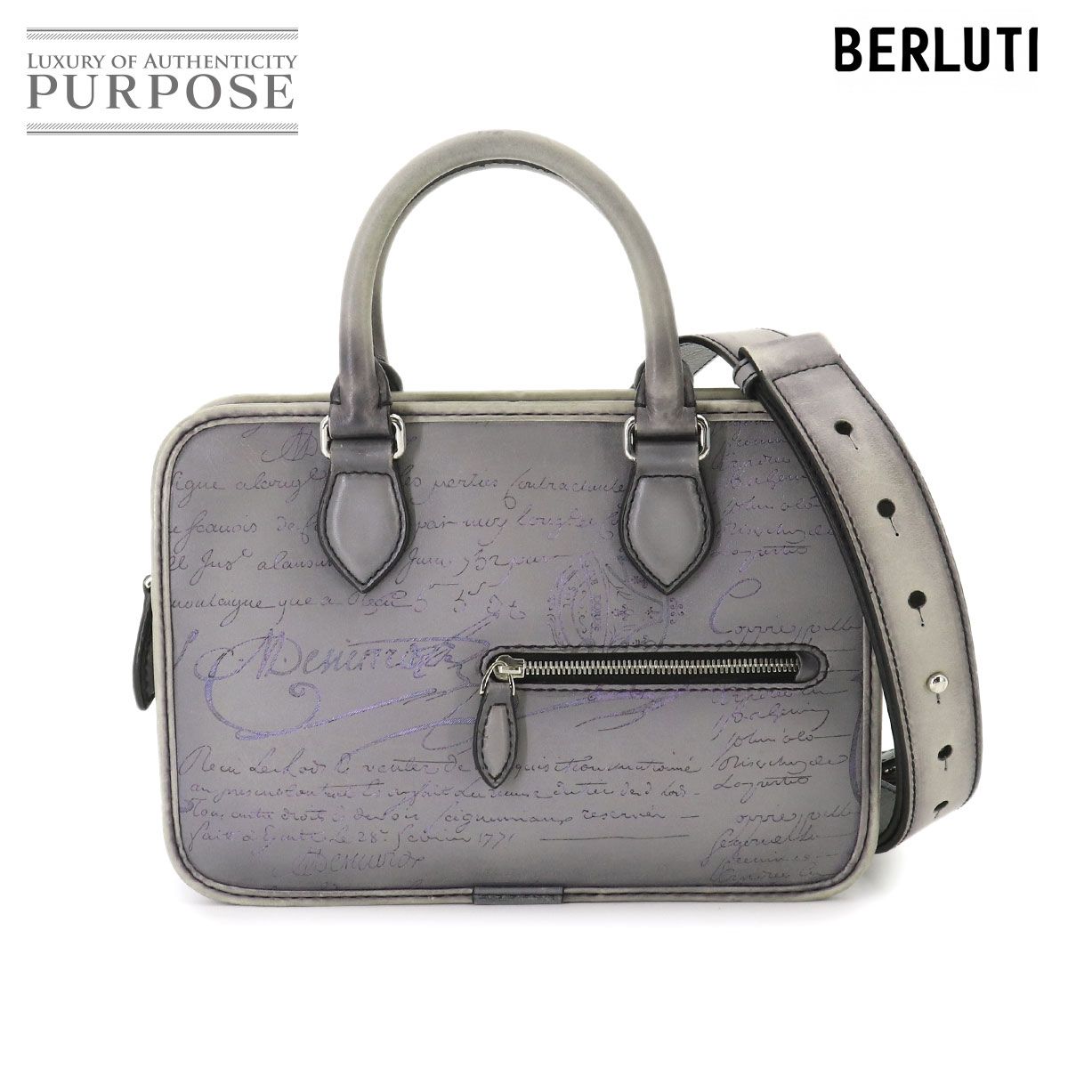 新品同様 ベルルッティ Berluti カリグラフィー アンジュール ガリバー