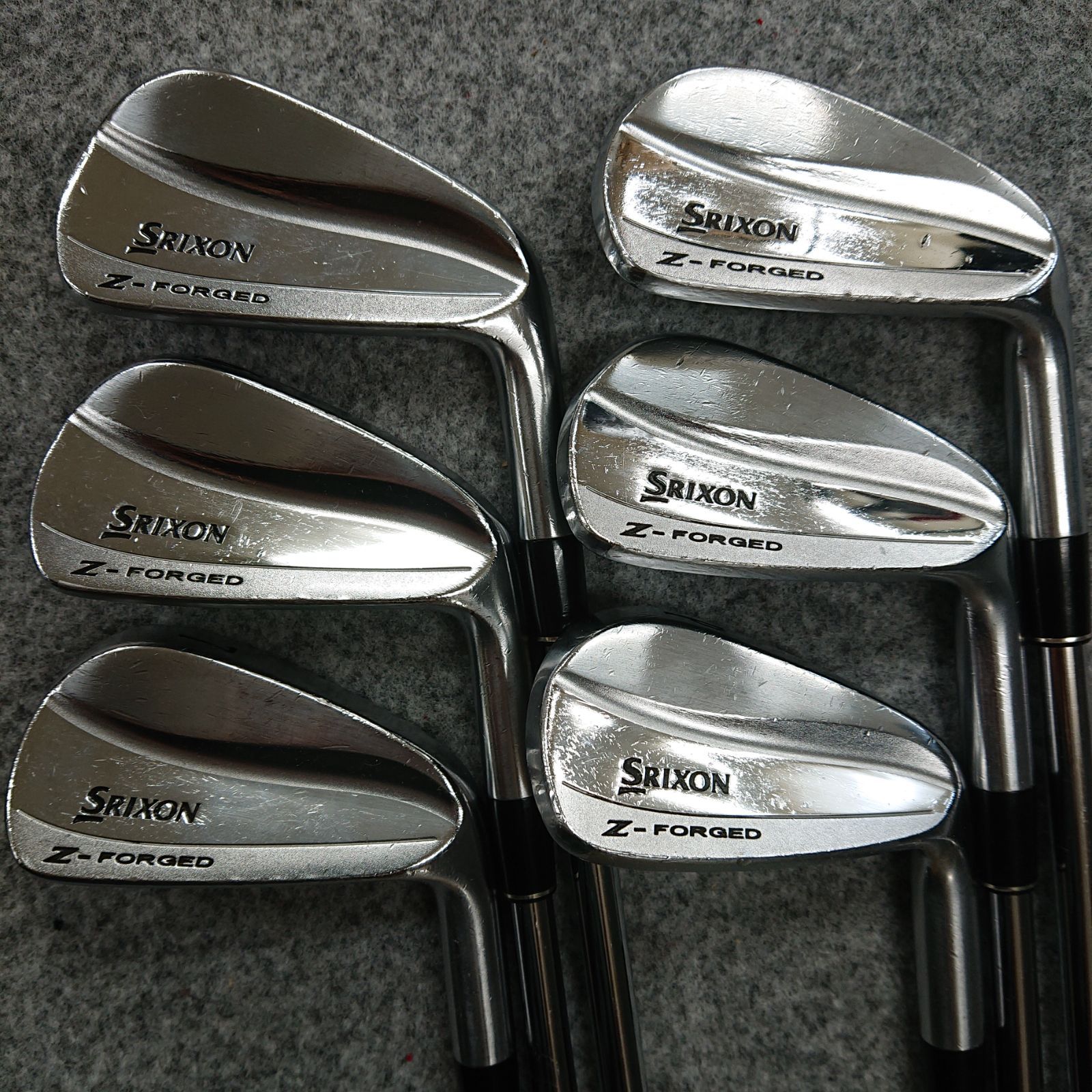 松山英樹 特注 スリクソン Z-FORGED #5-PW 6本 アイアンセット AMT TOUR WHITE (S200) 日本仕様