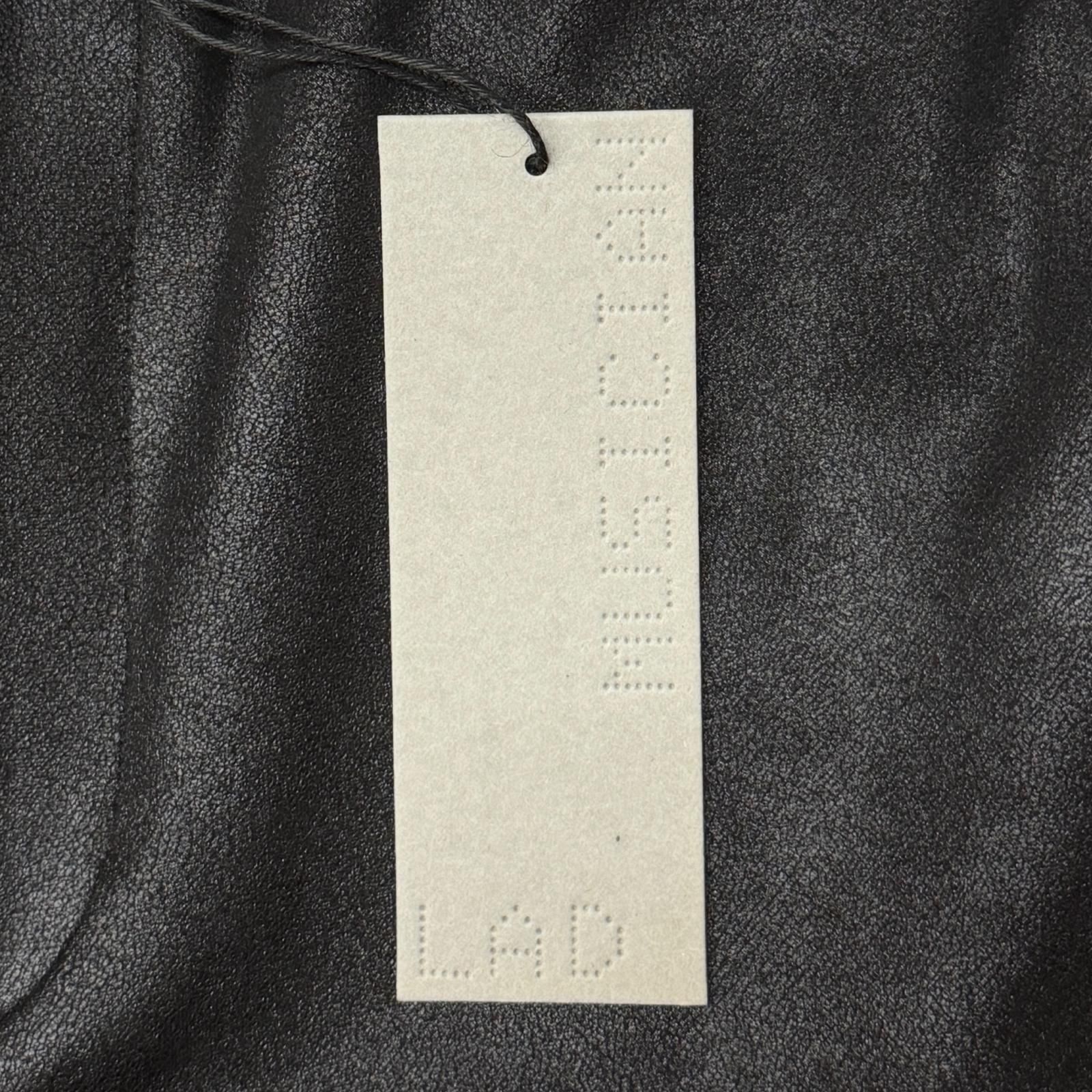 参考上代31900円 LAD MUSICIAN STRETCH FAUX LEATHER JERSEY STRAIGHT