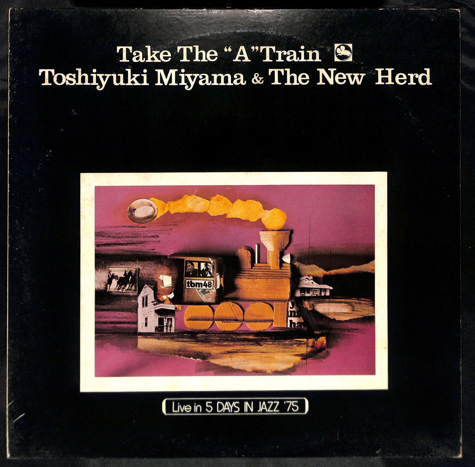 OB1051【TBM/LPレコード】宮間利之とニューハード Take The ''A