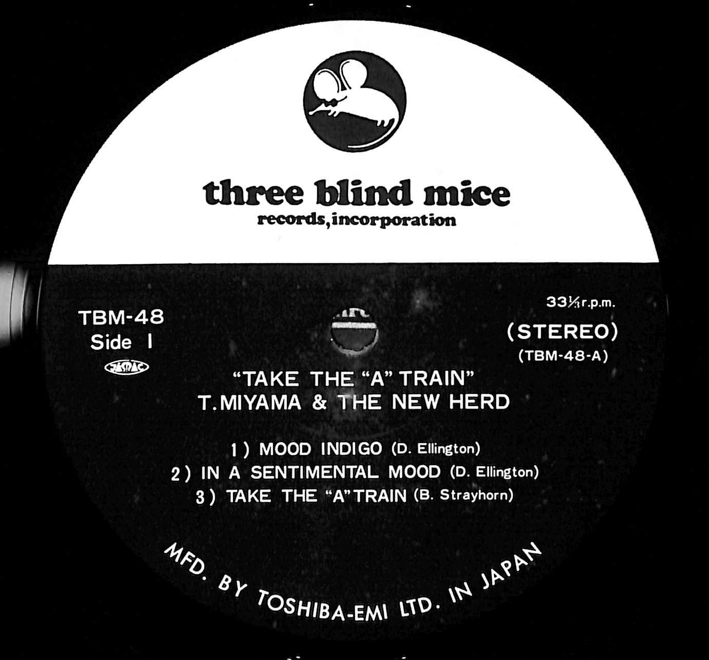 [レコード] 宮間利之　ギャラリー　LP TBM OB1051【TBM/LPレコード】宮間利之とニューハード Take The ''A