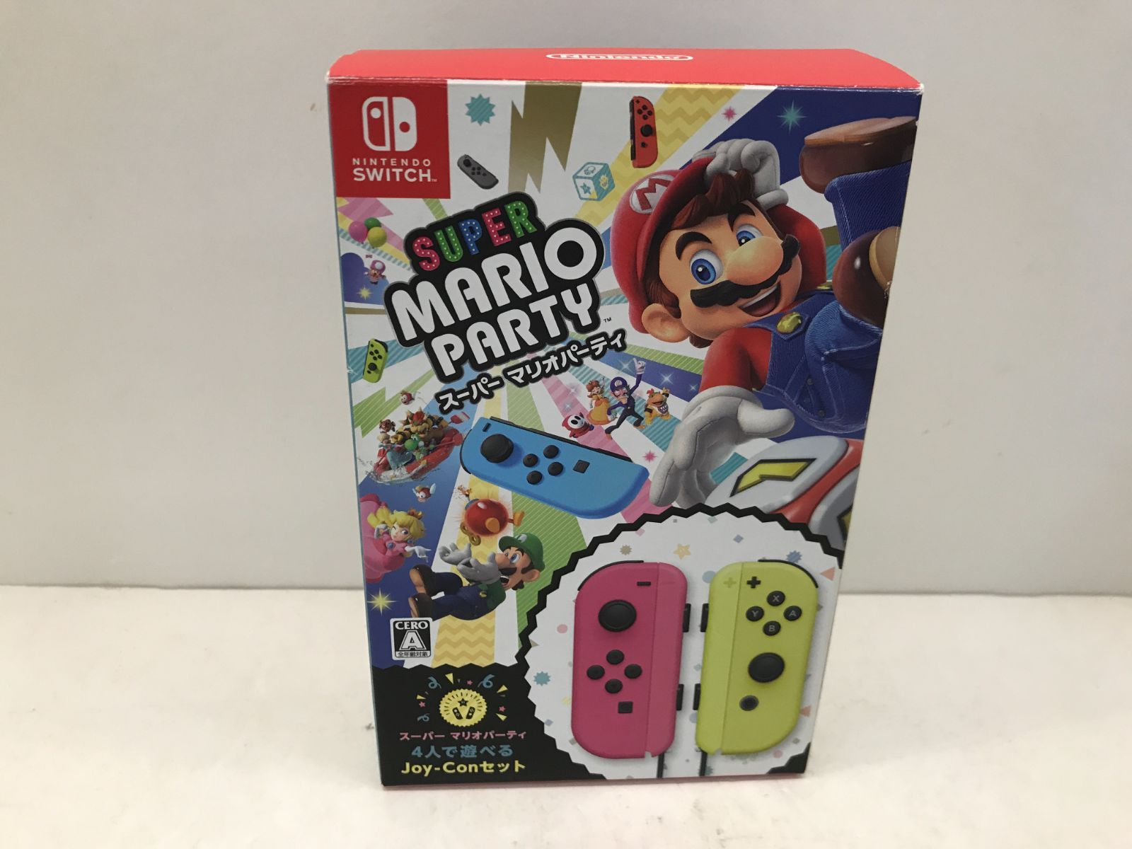カメ】【Switch】 Joy-Con 無し スーパーマリオパーティ 4人で遊べる