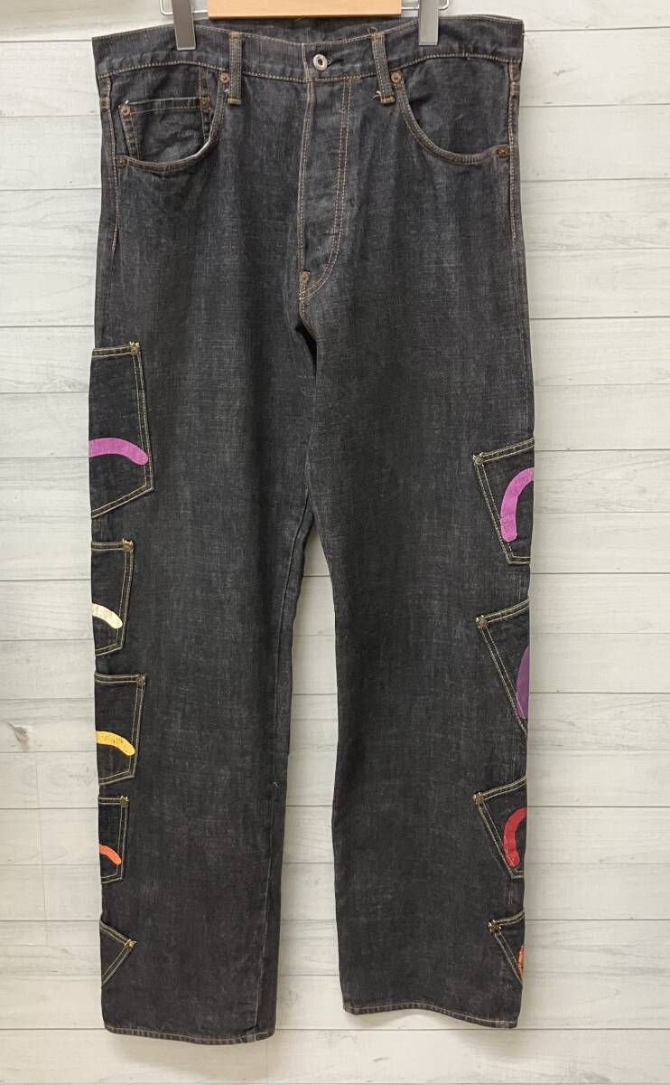 EVISU エヴィス ジーンズ デニム メニーポケット EVISU PARIS 1457 メンズ W36 24,278円