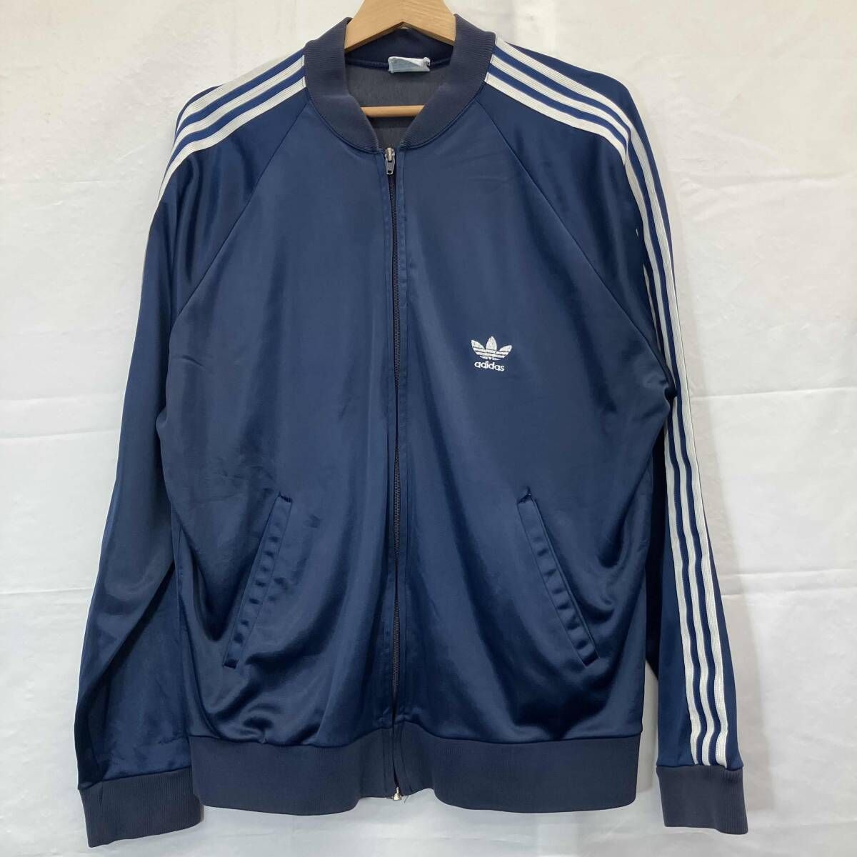 70s 80s adidas ATP KEYROLAN / アディダス エーティーピーローラン / トラックジャケット / 古着 / サイズL / ネイビー