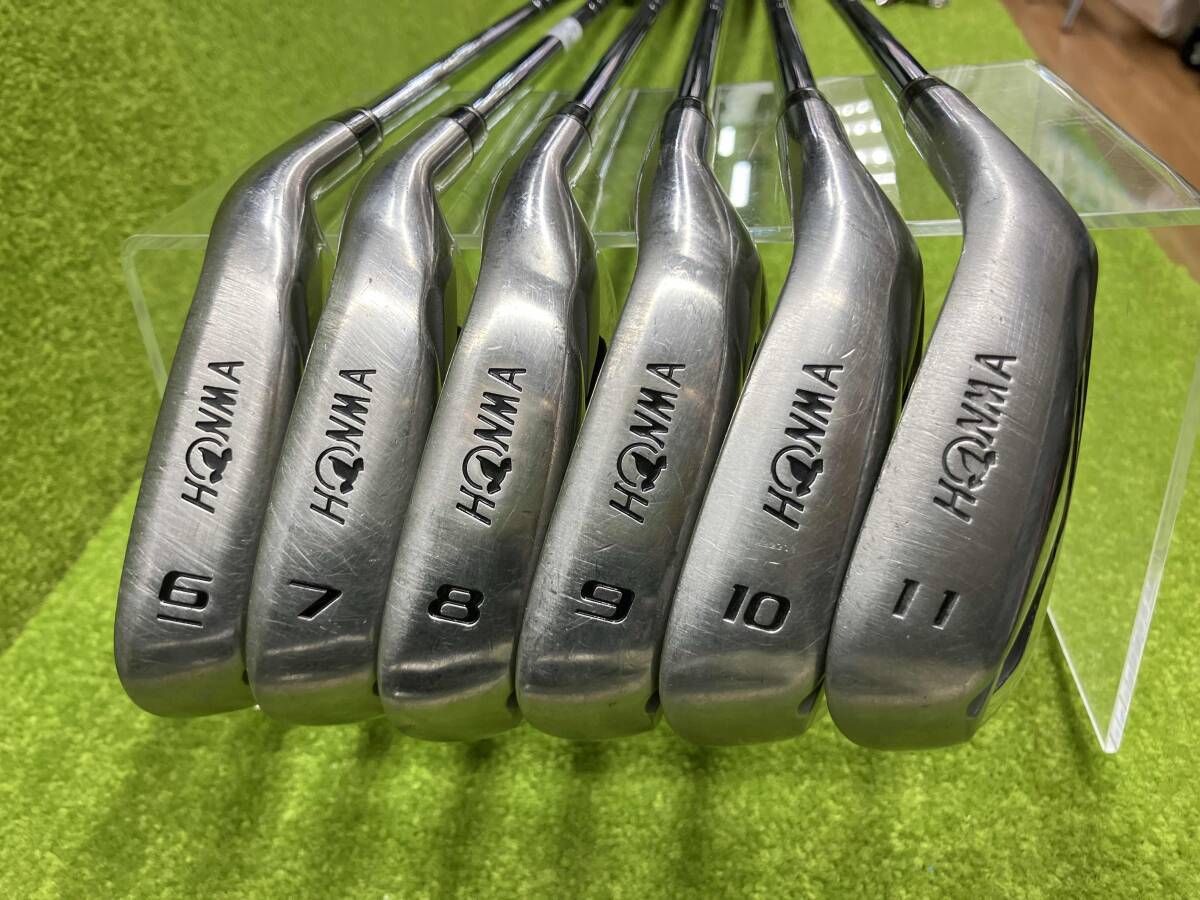 ホンマ HONMA GOLF Be ZEAL 525 N.S.PRO 950GH フレックス R 6-11 6本