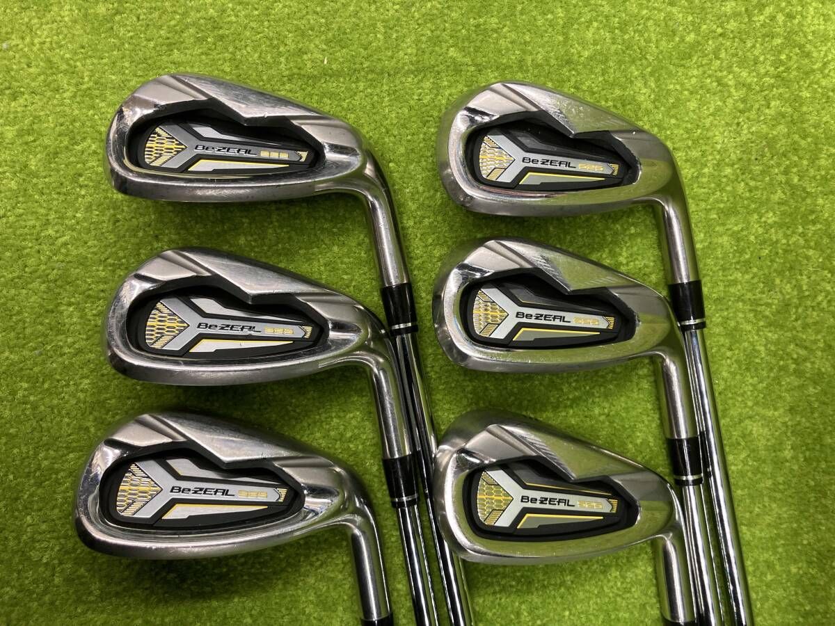 ホンマ HONMA GOLF Be ZEAL 525 N.S.PRO 950GH フレックス R 6-11 6本