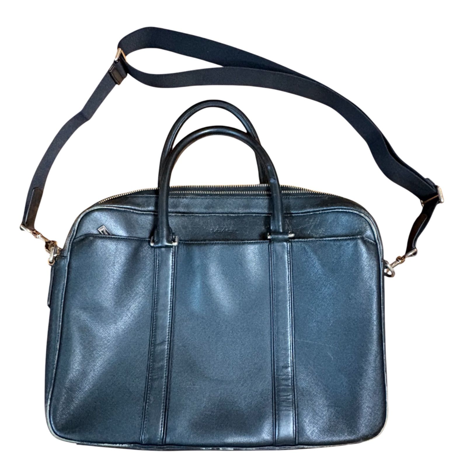 COACH コーチ ビジネスバッグ ブラック 71250 A4収納 ショルダー