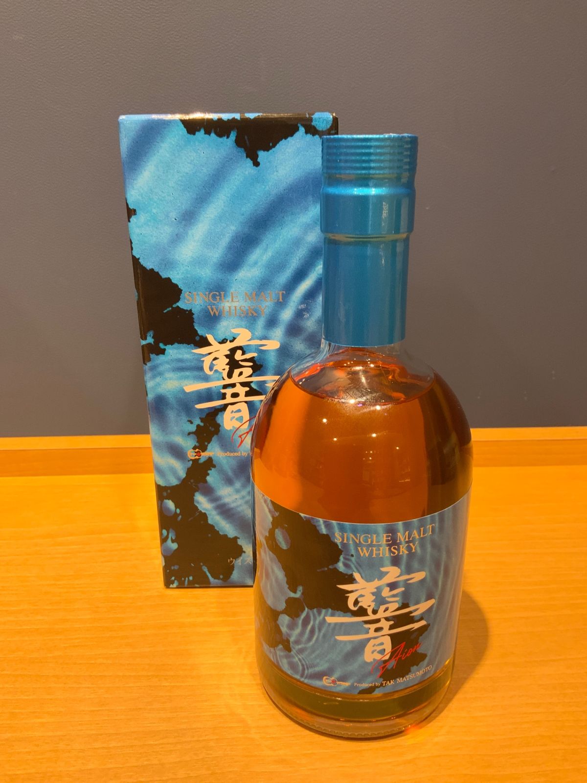 飲料・酒 SINGLE MALT WHISKY 藍音 Aion 500ml ピック付き