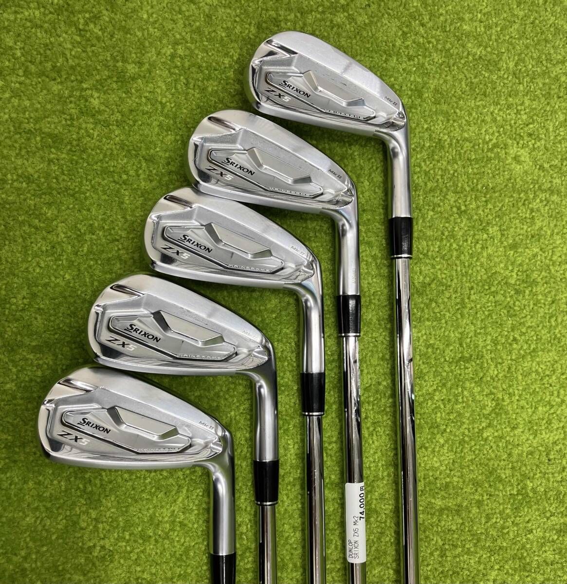 ダンロップDUNLOP SRIXON ZX5 Mk2 アイアンセット 6～9.P 5本セット