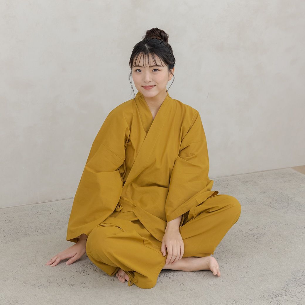 新品※ショップ出品】作務衣上下セット - メルカリ