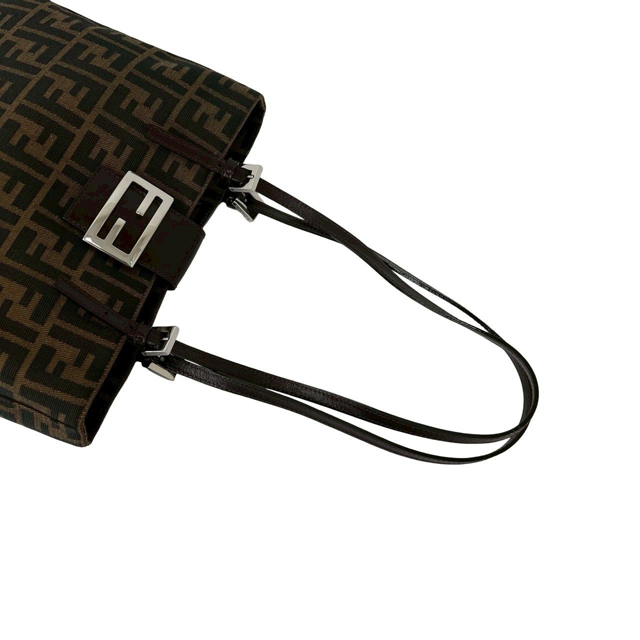 極 美品 FENDI フェンディ ヴィンテージ ズッカ FF 柄 キャンバス
