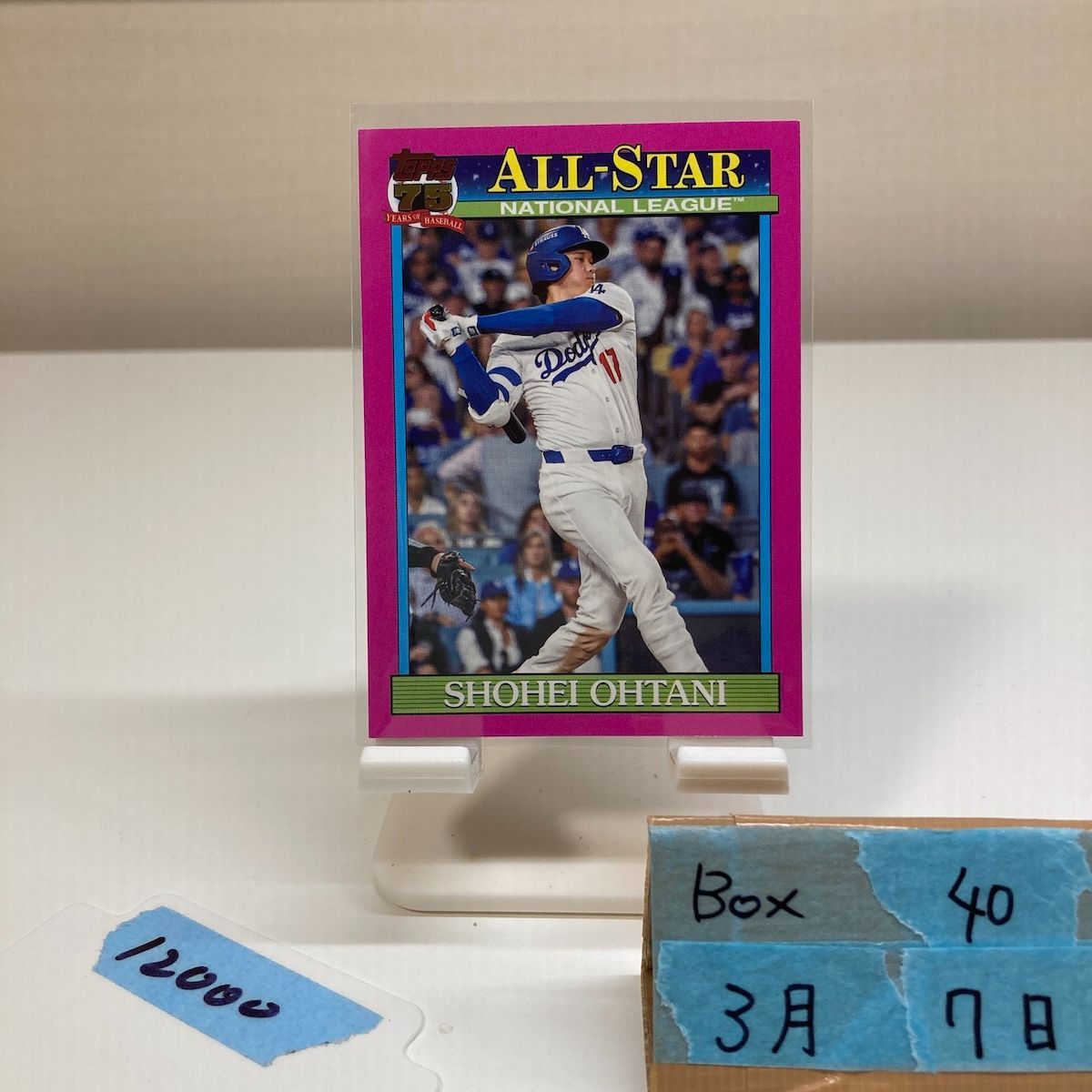 2026 Topps Series 2 All-Star National League 大谷翔平 Shohei Ohtani ロサンゼルスドジャース 75th Anniversary Pink カード