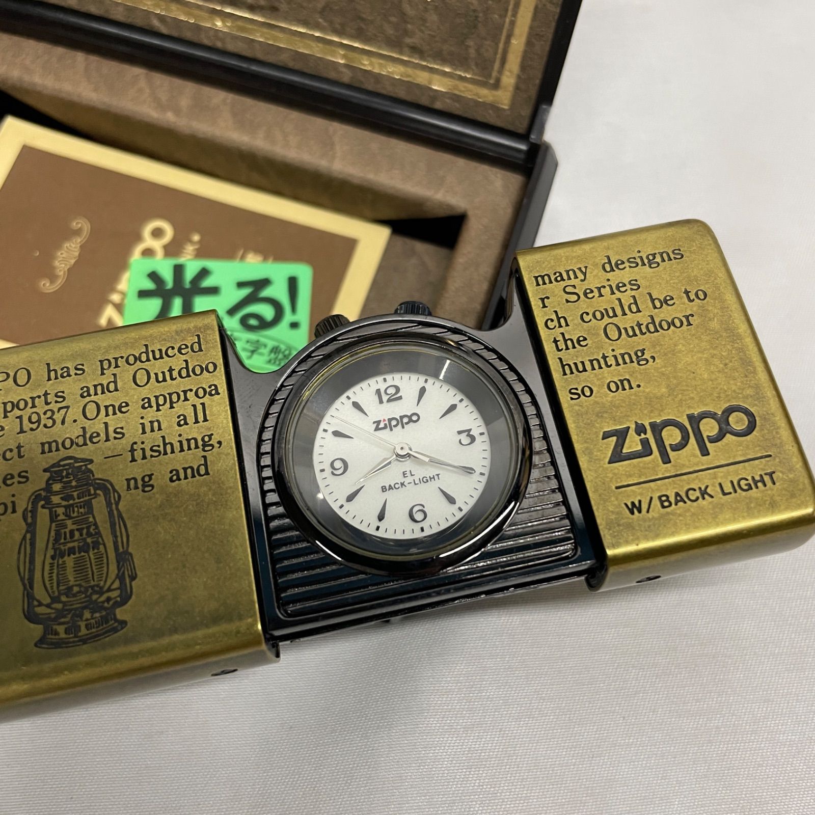 ◇ ZIPPO TIME TANK POCKETCLOCK タイムタンク ポケットクロック [ TT