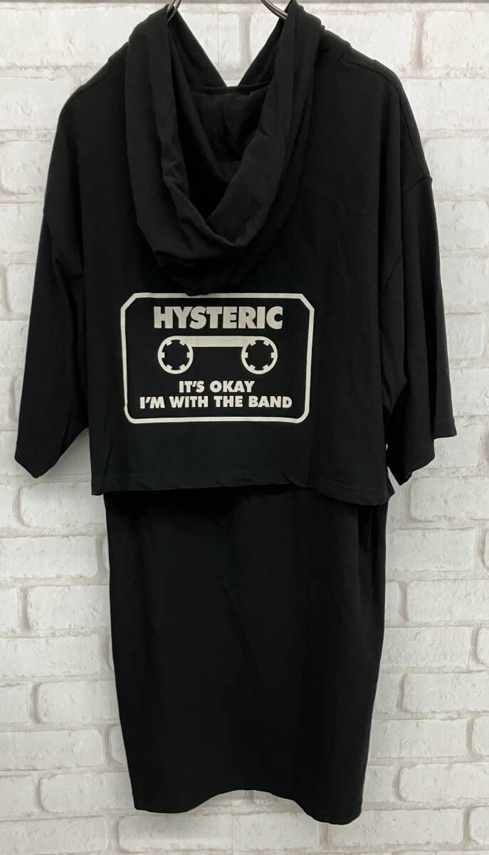 HYSTERIC GLAMOUR BEAR BOOMBOX ワンピース ヒステリックグラマー 半袖