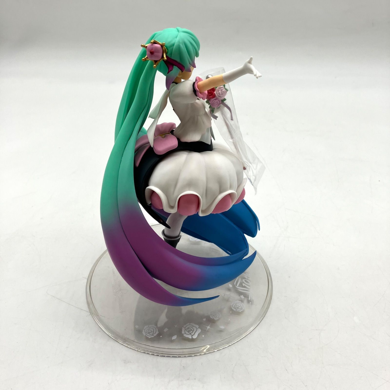 F506【訳あり】TAITO フィギュア 初音ミク 10th Anniversatyくじ 描き