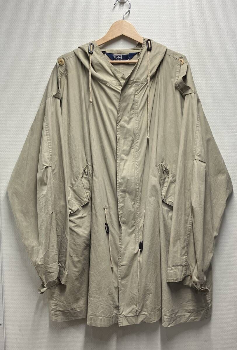POLO RALPH LAUREN ポロ ラルフローレン モッズ コート ベージュ