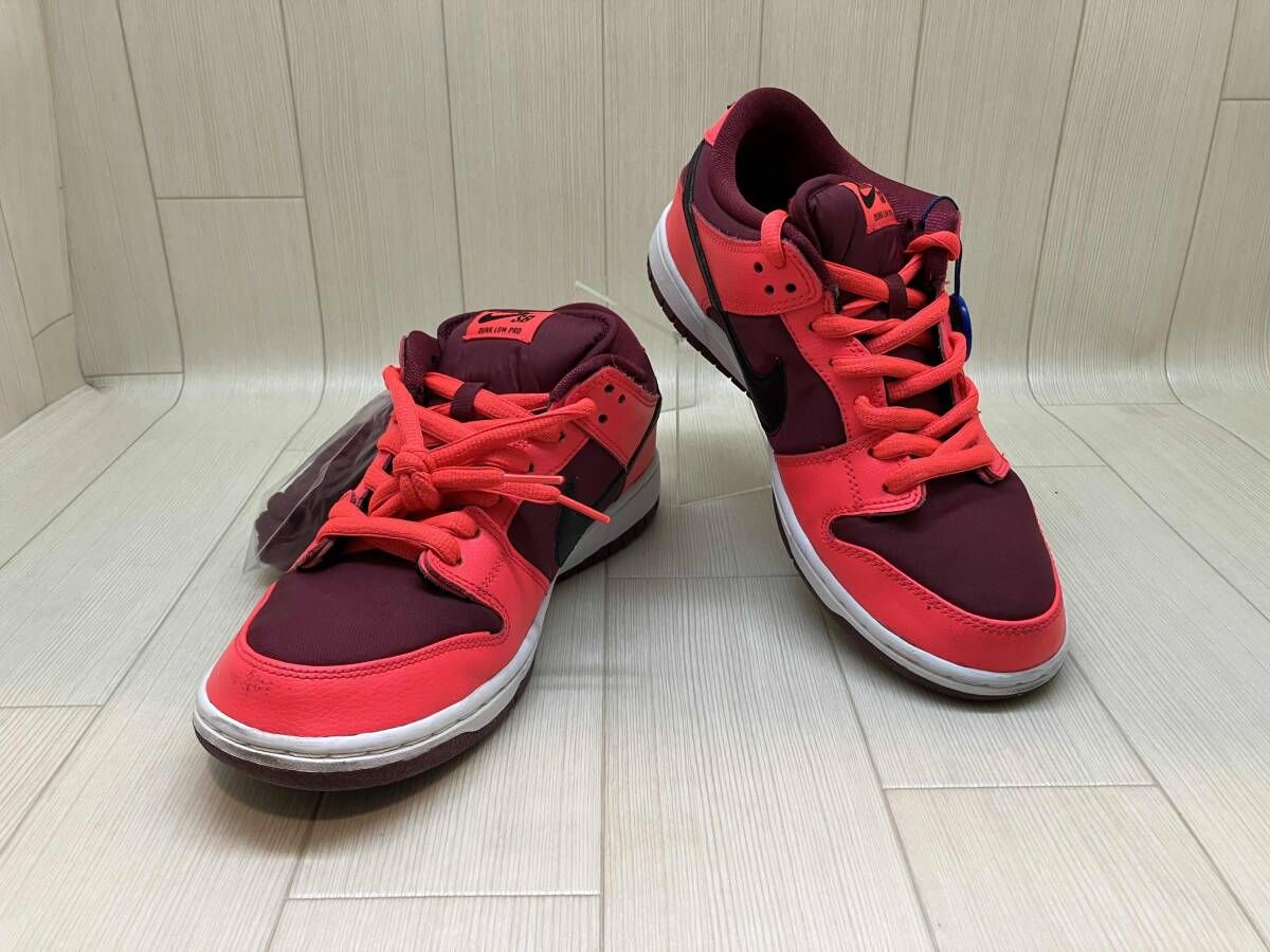 ★ NIKE ナイキ スニーカー 304292-606 ナイロン サイズ26.5cm レッド系 通年