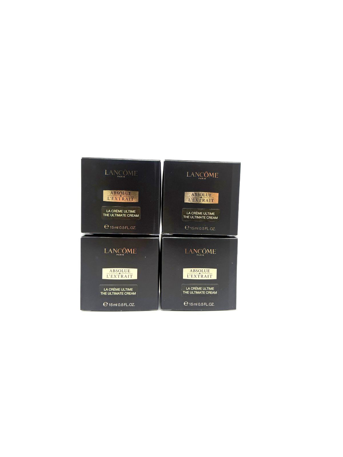 ランコム アプソリュ レクストレ ラ クレーム 15ml 4個セット 新品未